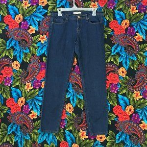 WOMEN'S " FOREVER 21 " DENIM JEANS WOMENS SIZE 10 BLUE JEAN PANTS TAPERED